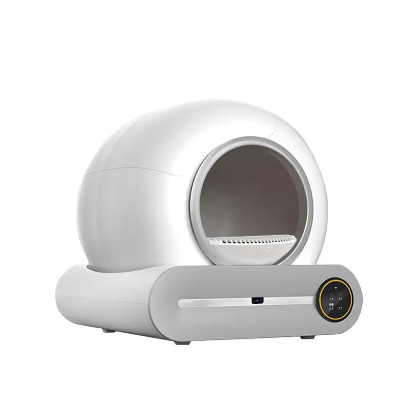 65L Automatic Smart Cat Litter Box Self Cleaning Fully Enclosed Large Cat Toilet Litter Tray