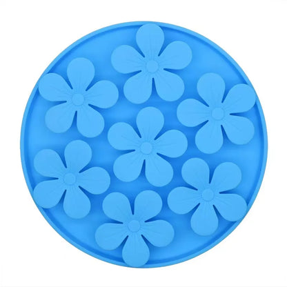 Pet Products Mat For Dogs Cats Slow Food Bowls With Suction Cup Feeding Food Silicone Lick Pad Dog Slow Feeders Treat Dispensing