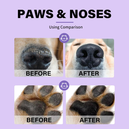 Dog Paw Balm Moisturizing Natural Cream Cat Paw Wax Nose Protector Moisturizer Pet Crack Feet Repair Winter Care Supplies