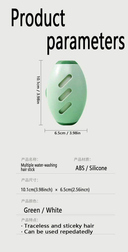 1pc Time-Saver Reusable Washable Lint Roller Strong Adhesive Hair Sticking Machine for Clothes Pets & Furniture Cleaning