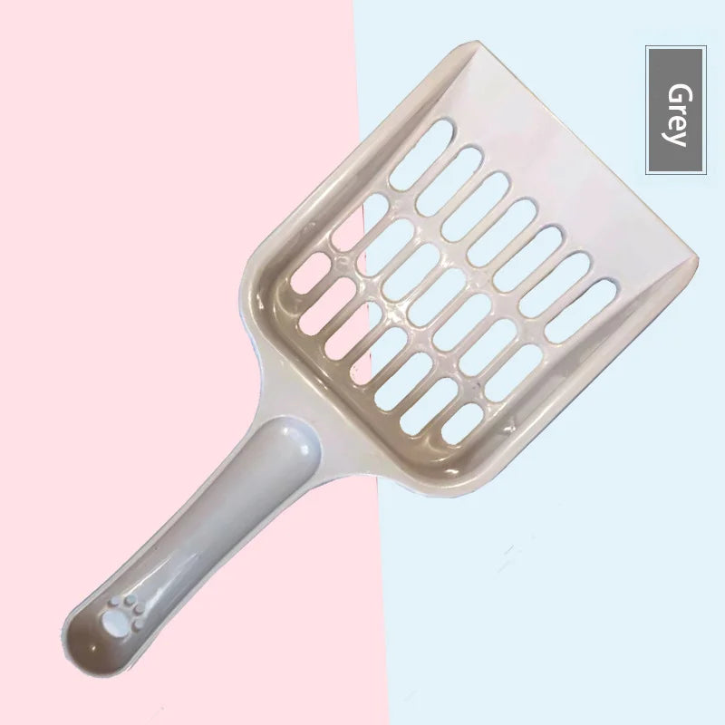 Pet Cat Excrement Cleaning Litter Basin Shovel Supplies Available In Multiple Colors Tofu Mesh Hollowed Out