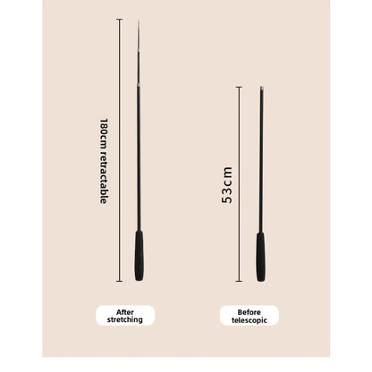 Long Cat Toys 1.8m Scratch Resistant Pet Accessories Telescopic Fishing Rod with Feather for Active Cats Cat accessories