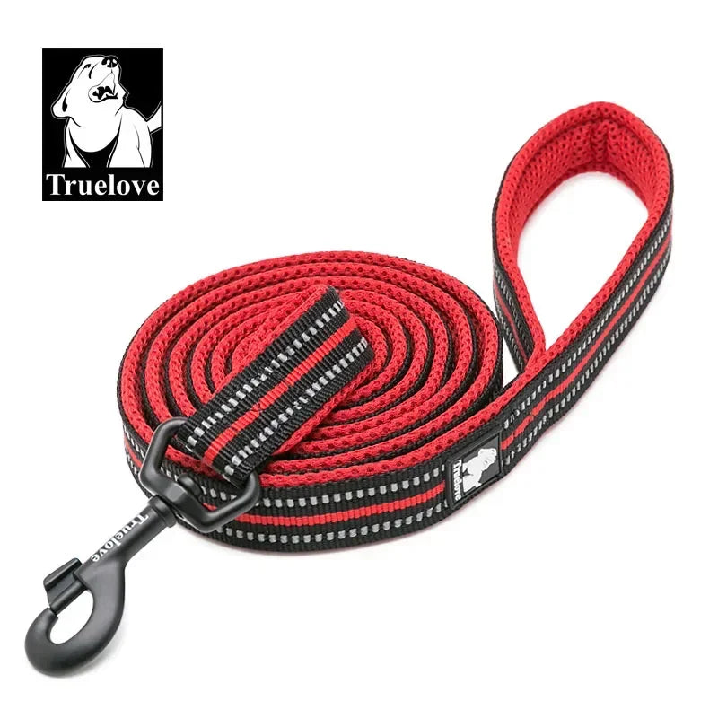 Truelove Soft Pet Leash Reflective Nylon Mesh Padded Puppy Large Dog or Cat Walking Training 11 Color 200cm TLL2112 Dropshipping