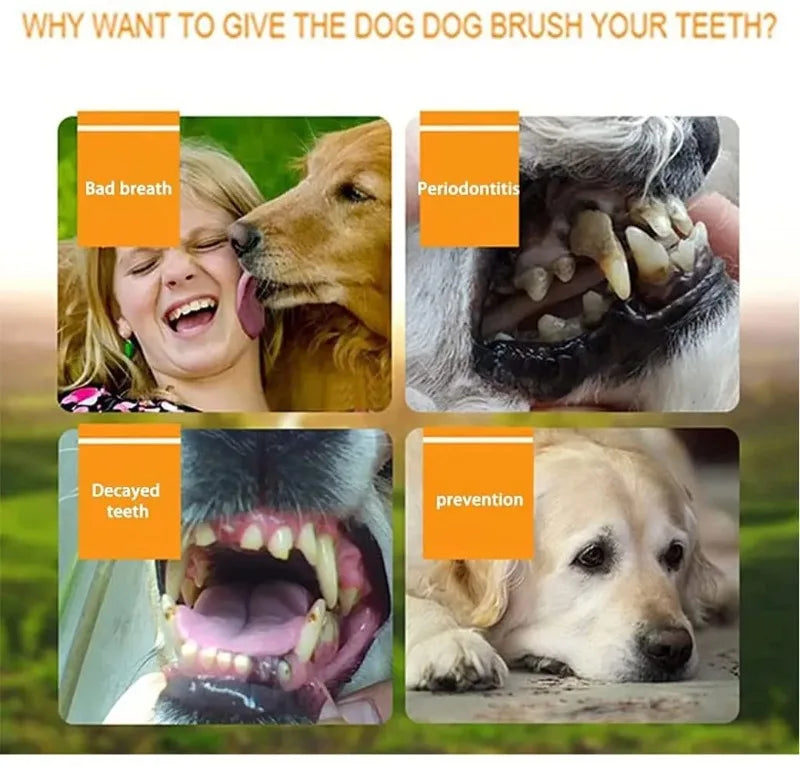 Silicone Tooth Brush (Pet-Friendly Finger Toothbrush)
