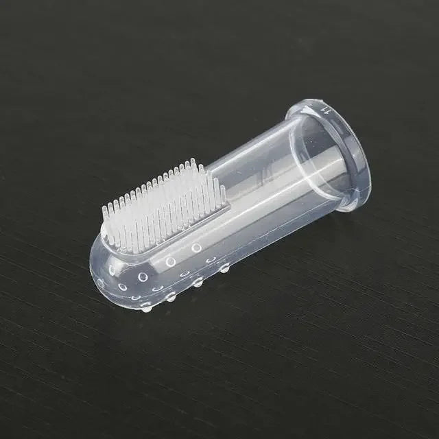 Silicone Tooth Brush (Pet-Friendly Finger Toothbrush)